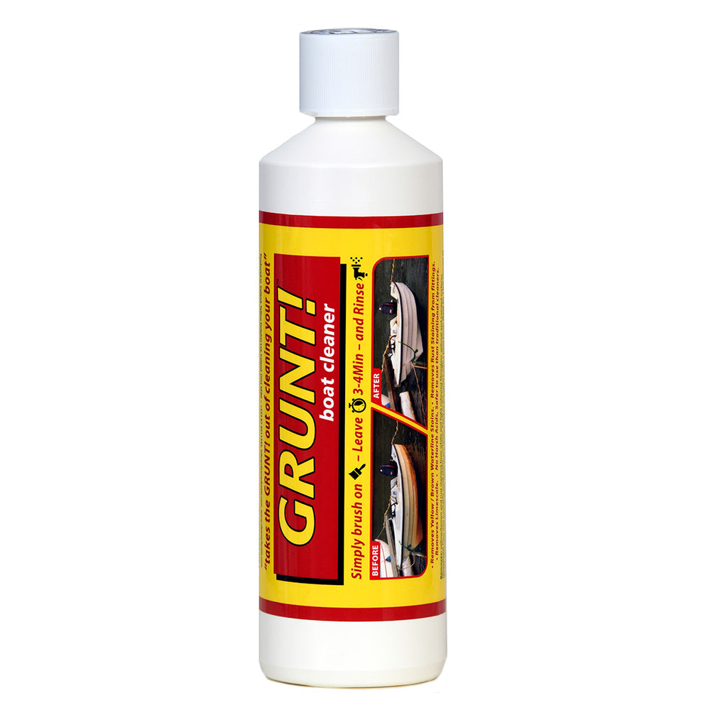GRUNT! 16oz Boat Cleaner - Removes Waterline Rust Stains - Deckhand Marine Supply