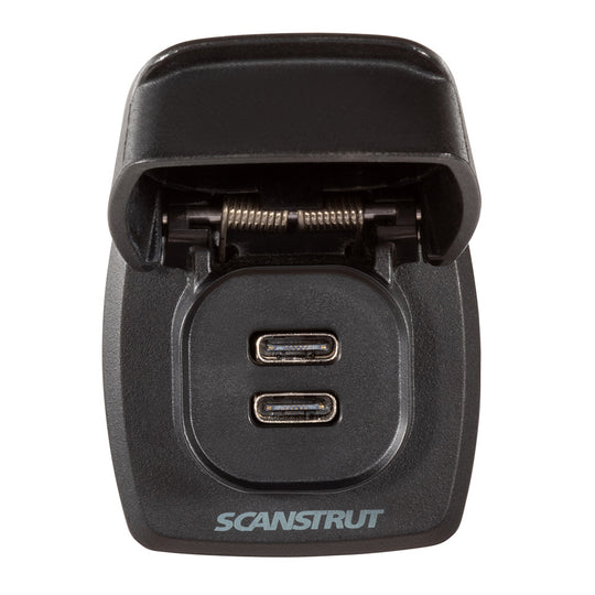 Scanstrut Flip Pro Max - Dual USB-C Charge Socket - Deckhand Marine Supply