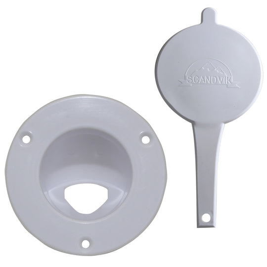 Scandvik White Vertical Cup  Cap f/Scandvik PN 1075 - Deckhand Marine Supply