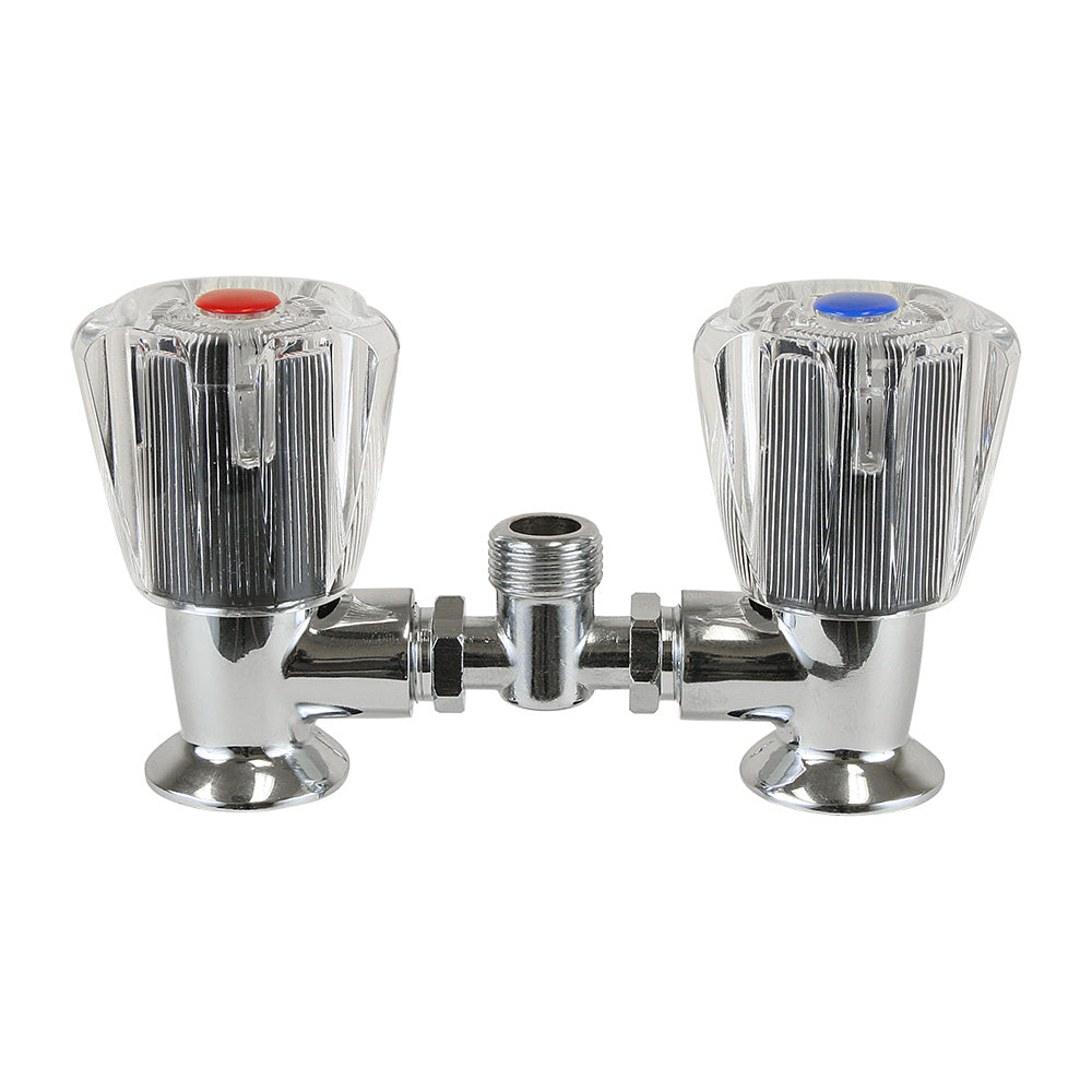 Scandvik Mixing Bridge w/Acrylic Knobs - 3/8" - Deckhand Marine Supply