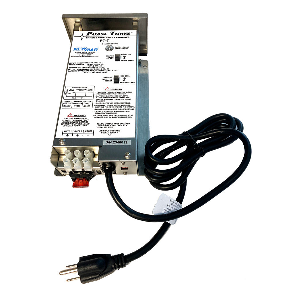 Newmar PT-7 Battery Charger - Deckhand Marine Supply
