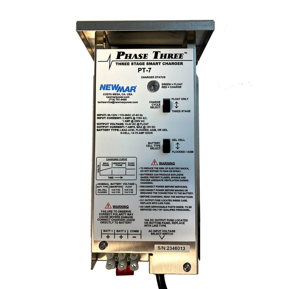 Newmar PT-7 Battery Charger - Deckhand Marine Supply