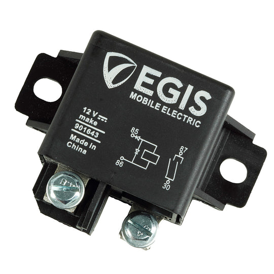 Egis Relay 12V, 75A w/Dual Diode - Deckhand Marine Supply
