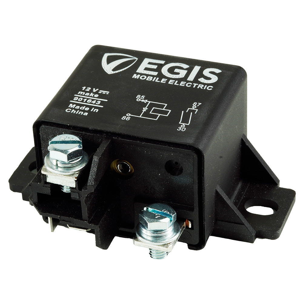 Egis Relay 12V, 75A w/Dual Diode - Deckhand Marine Supply
