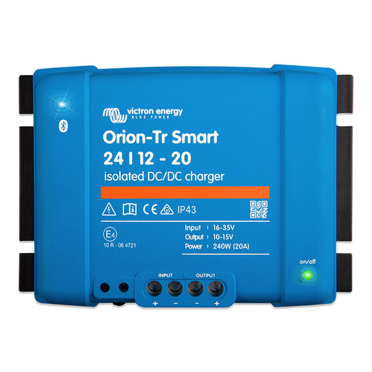 Victron Orion-Tr Smart 24/12-20A (240W) Isolated DC-DC Charger - Deckhand Marine Supply