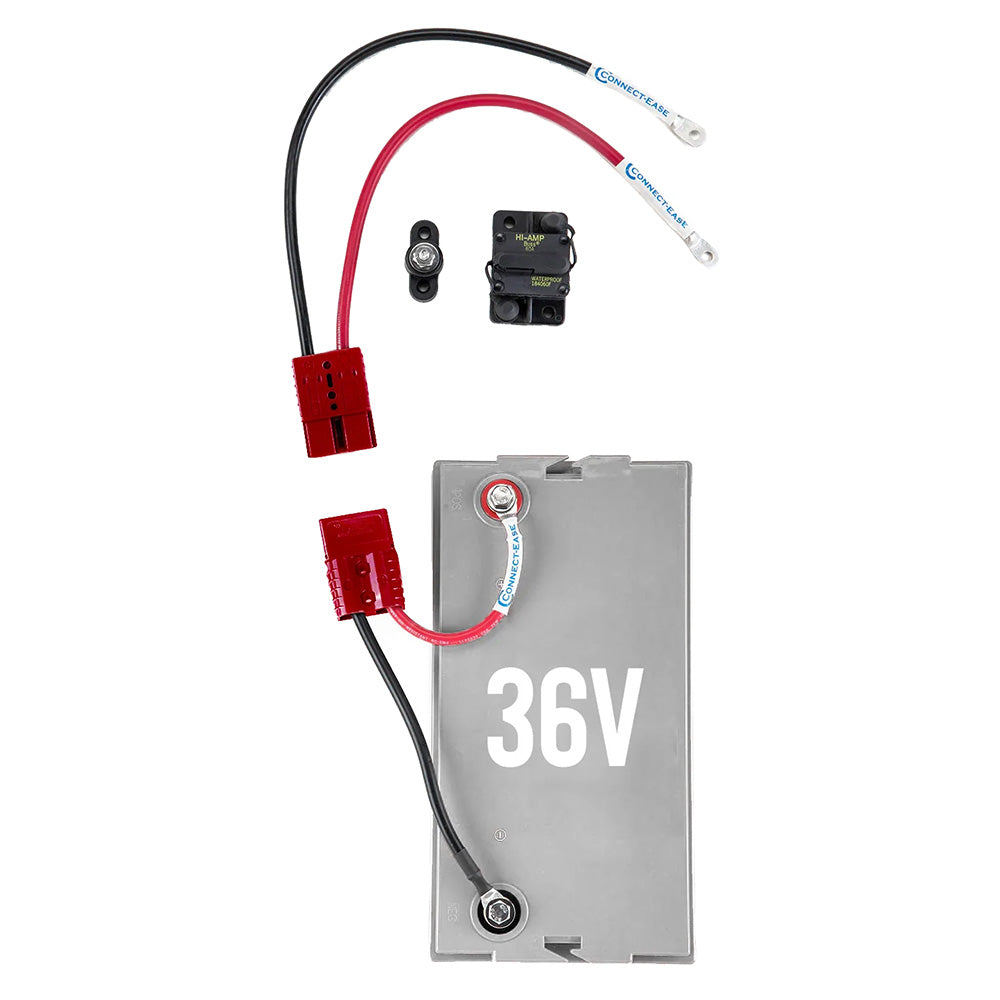 Connect-Ease 36V Single Case Battery Trolling Motor System - Deckhand Marine Supply