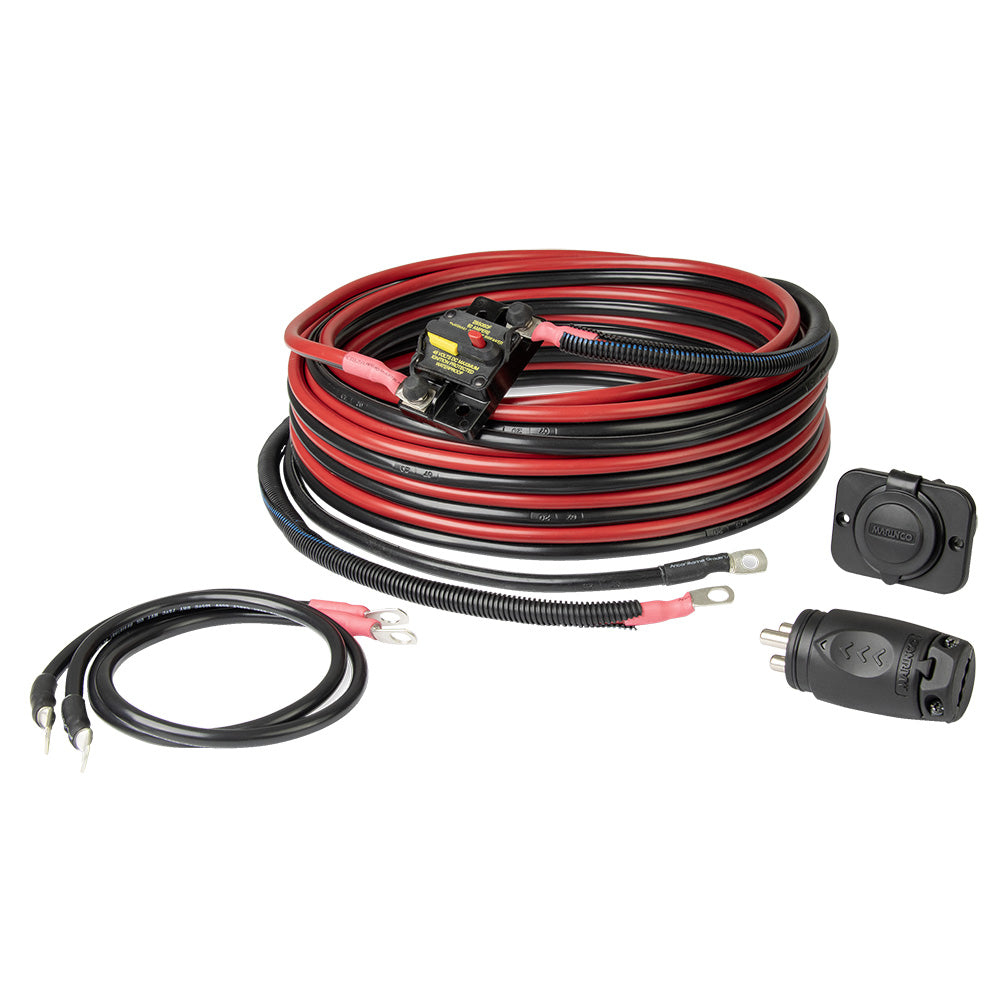 Marinco 36V Trolling Motor Wiring Kit w/70A Plug Receptacle - Deckhand Marine Supply