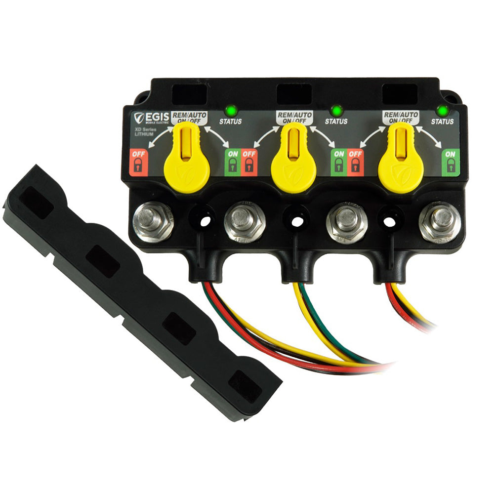 Egis Triple XD Flex Relay w/Knobs - Deckhand Marine Supply