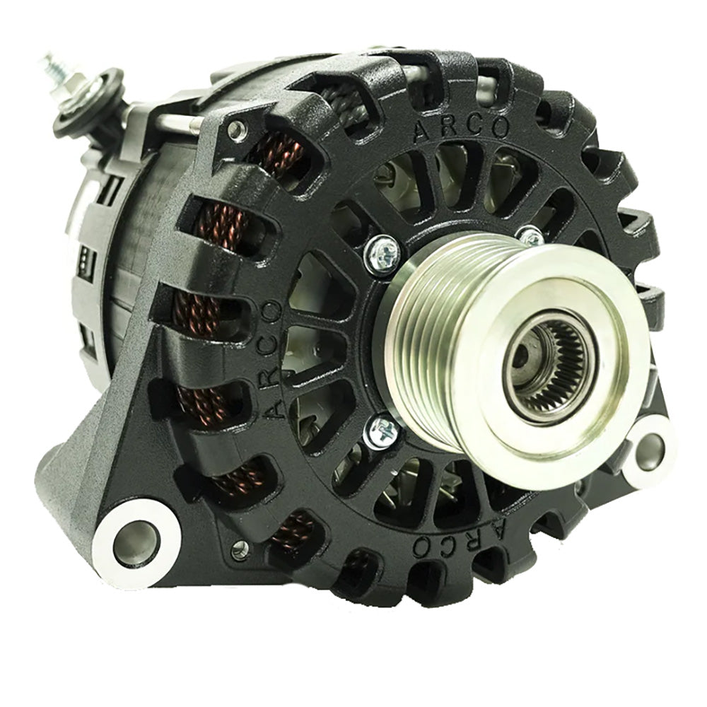 ARCO Marine Zeus A8000-48V 8kW N62 Alternator w/Clutch Pulley - Deckhand Marine Supply