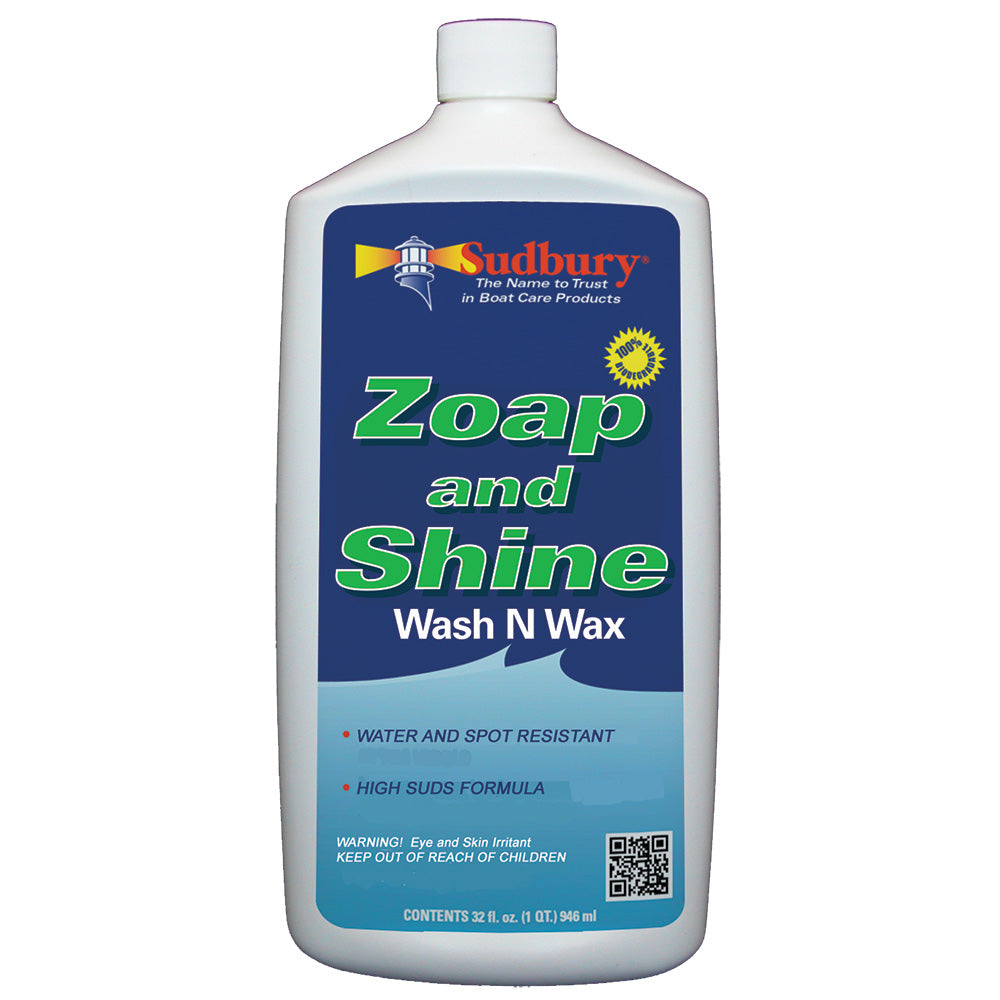 Sudbury Zoap Shine - Quart - Deckhand Marine Supply