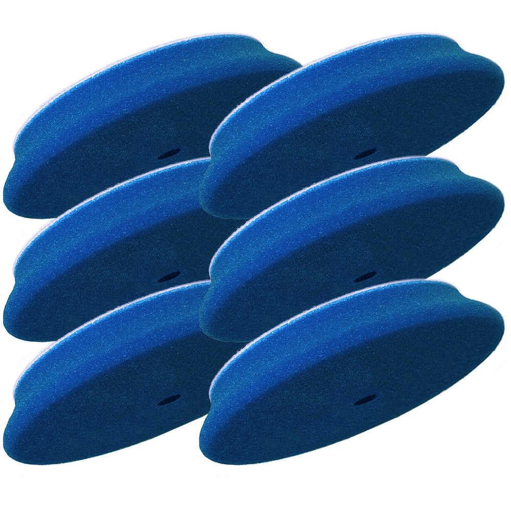 RUPES D-A Coarse Foam Pad 40mm - Blue *6-Pack - Deckhand Marine Supply