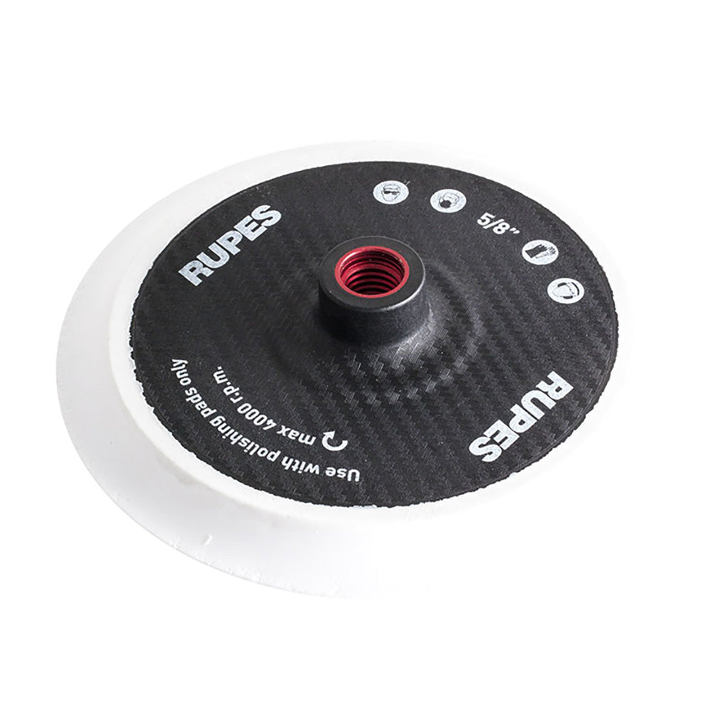 RUPES Backing Pad 165mm/6.5" Velcro w/5/8" Female Thread - Deckhand Marine Supply