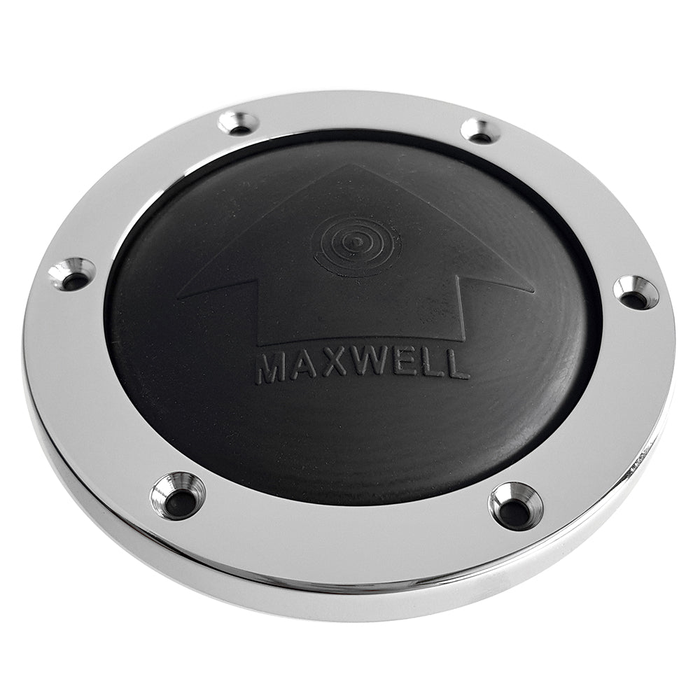 Maxwell P19001 Footswitch (Chrome Bezel) - Deckhand Marine Supply