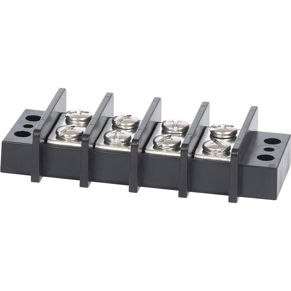 Blue Sea 2604 Terminal Block 65AMP - 4 Circuit - Deckhand Marine Supply
