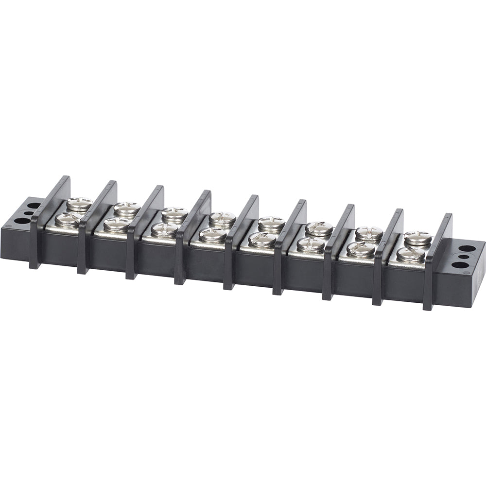 Blue Sea 2608 Terminal Block 65AMP - 8 Circuit - Deckhand Marine Supply