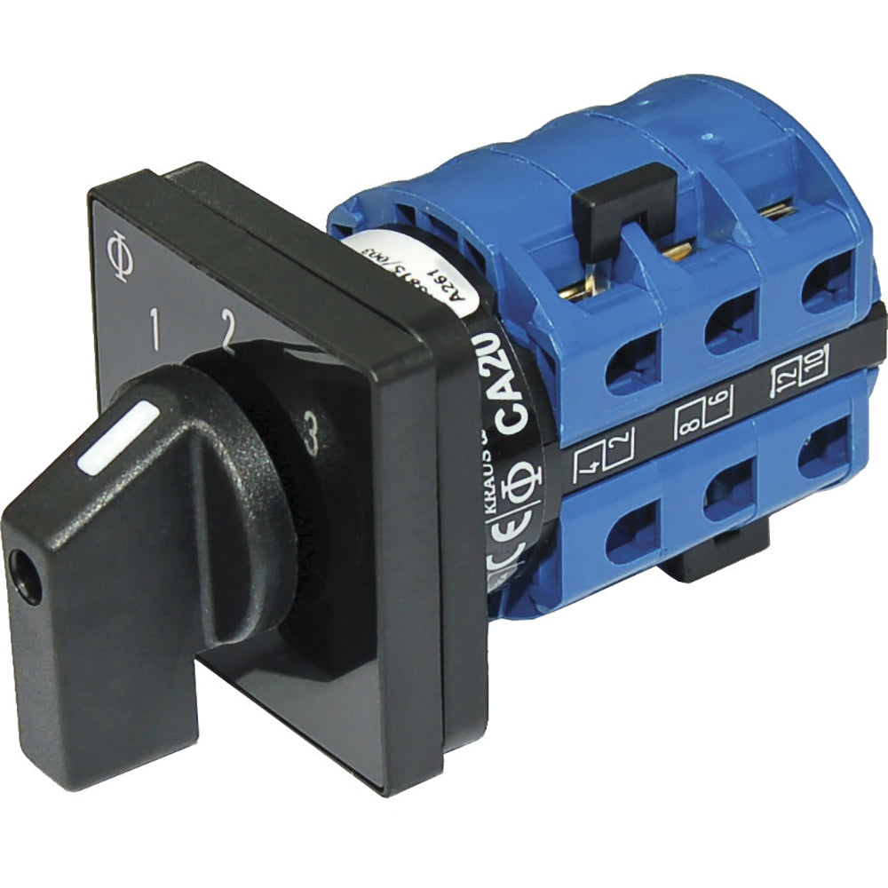 Blue Sea 9010 Switch, AV 120VAC 32A OFF +3 Positions - Deckhand Marine Supply