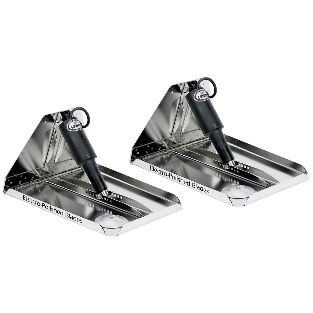 Lenco 16" x 12" Heavy Duty Performance Trim Tab Kit w/o Switch Kit 12V - Deckhand Marine Supply
