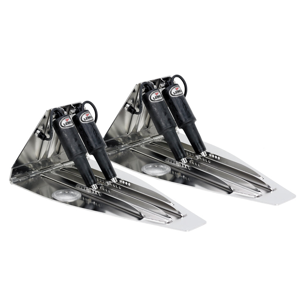 Lenco 21" x 14" High Performance Trim Tab Kit w/o Switch Kit 12V - Deckhand Marine Supply