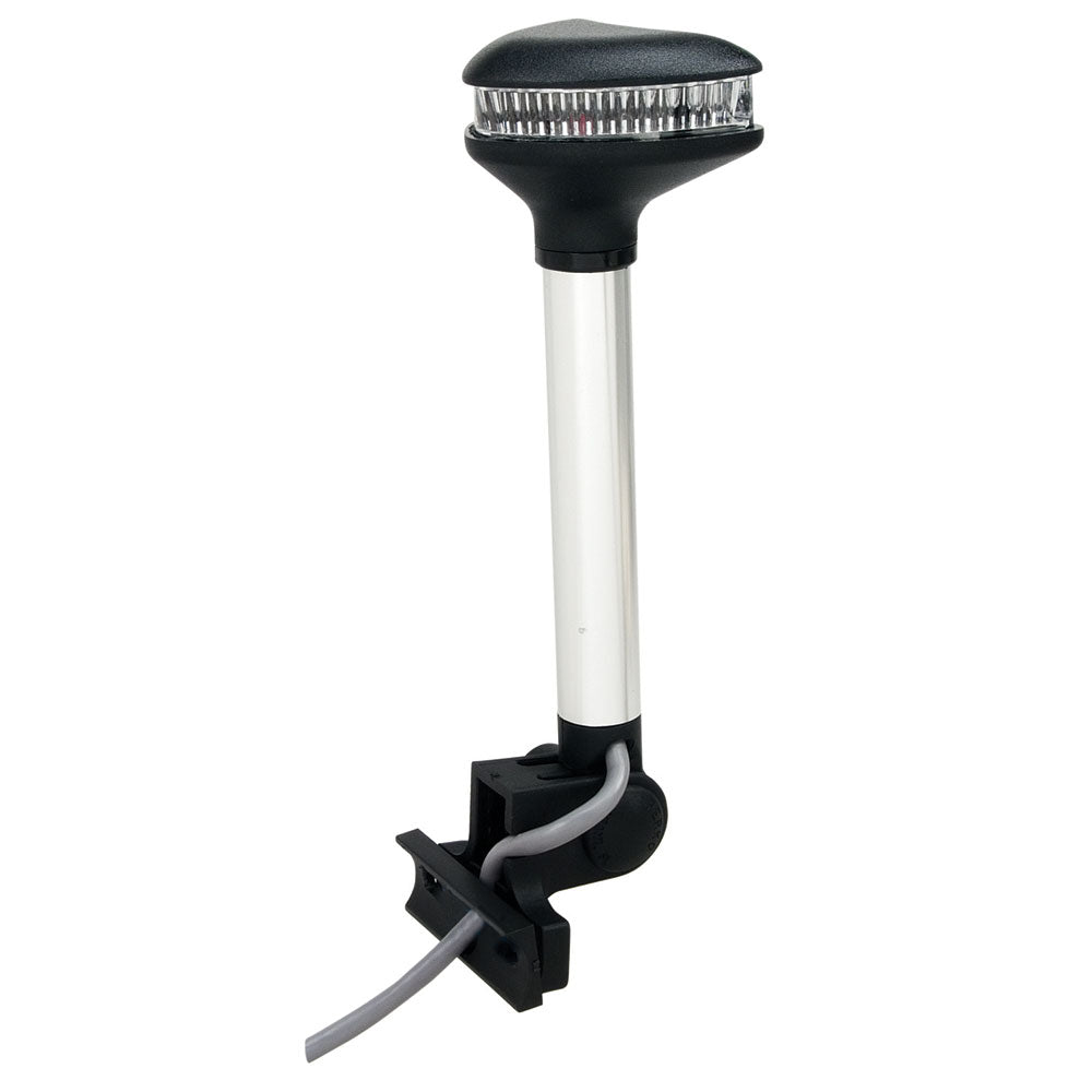 Perko Stealth Series - Tower/Arch Mount Folding LED All-Round Light - Deckhand Marine Supply