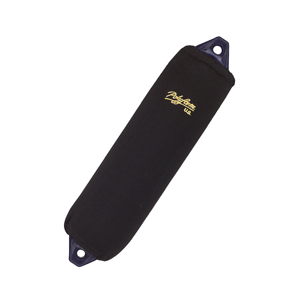 Polyform Elite Fender Cover f/G-5, HTM-2, F2 NF-5 Fenders - Black - Deckhand Marine Supply