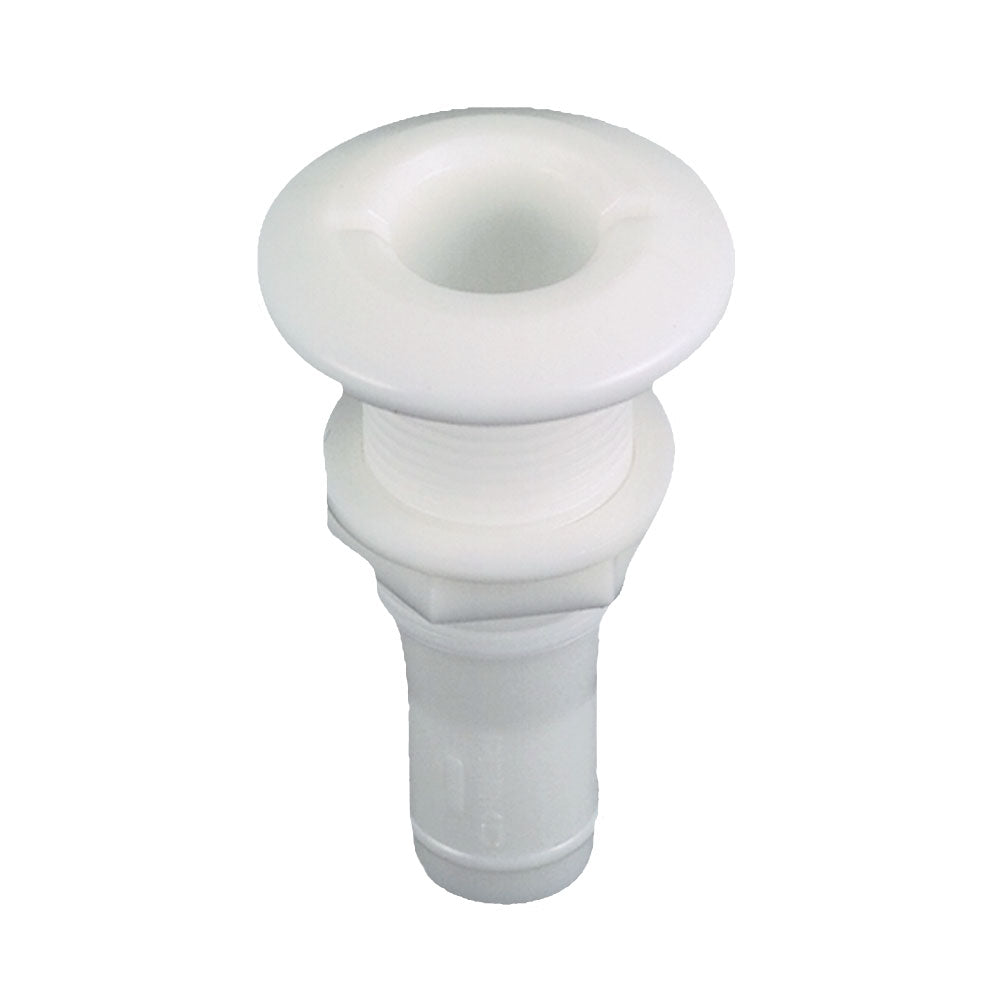 Perko 1" Thru-Hull Fitting f/ Hose Plastic MADE IN THE USA - Deckhand Marine Supply