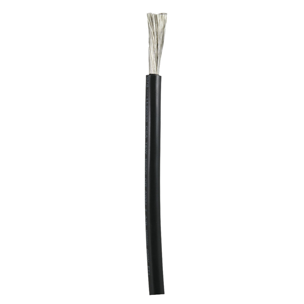 Ancor Black 2 AWG Battery Cable - Sold By The Foot - Deckhand Marine Supply