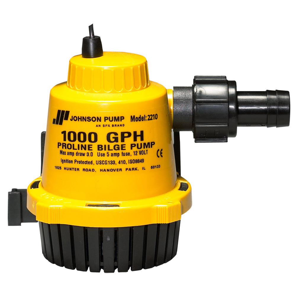 Johnson Pump Proline Bilge Pump - 1000 GPH - Deckhand Marine Supply
