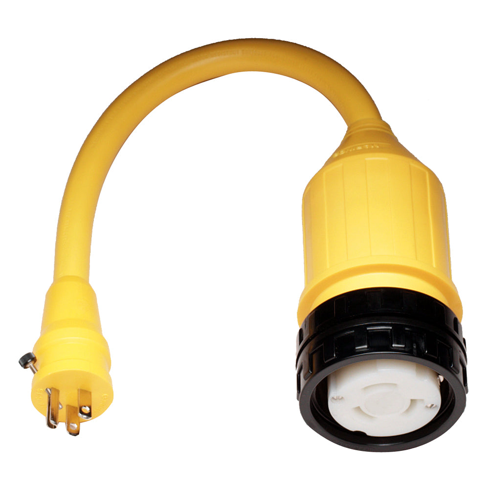 Marinco 115A Pigtail Adapter - 50A Female to 15A Male - Deckhand Marine Supply