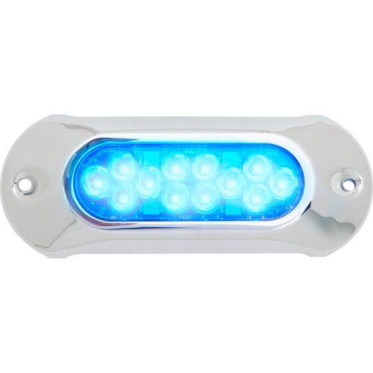 Attwood Light Armor Underwater LED Light - 12 LEDs - Blue - Deckhand Marine Supply