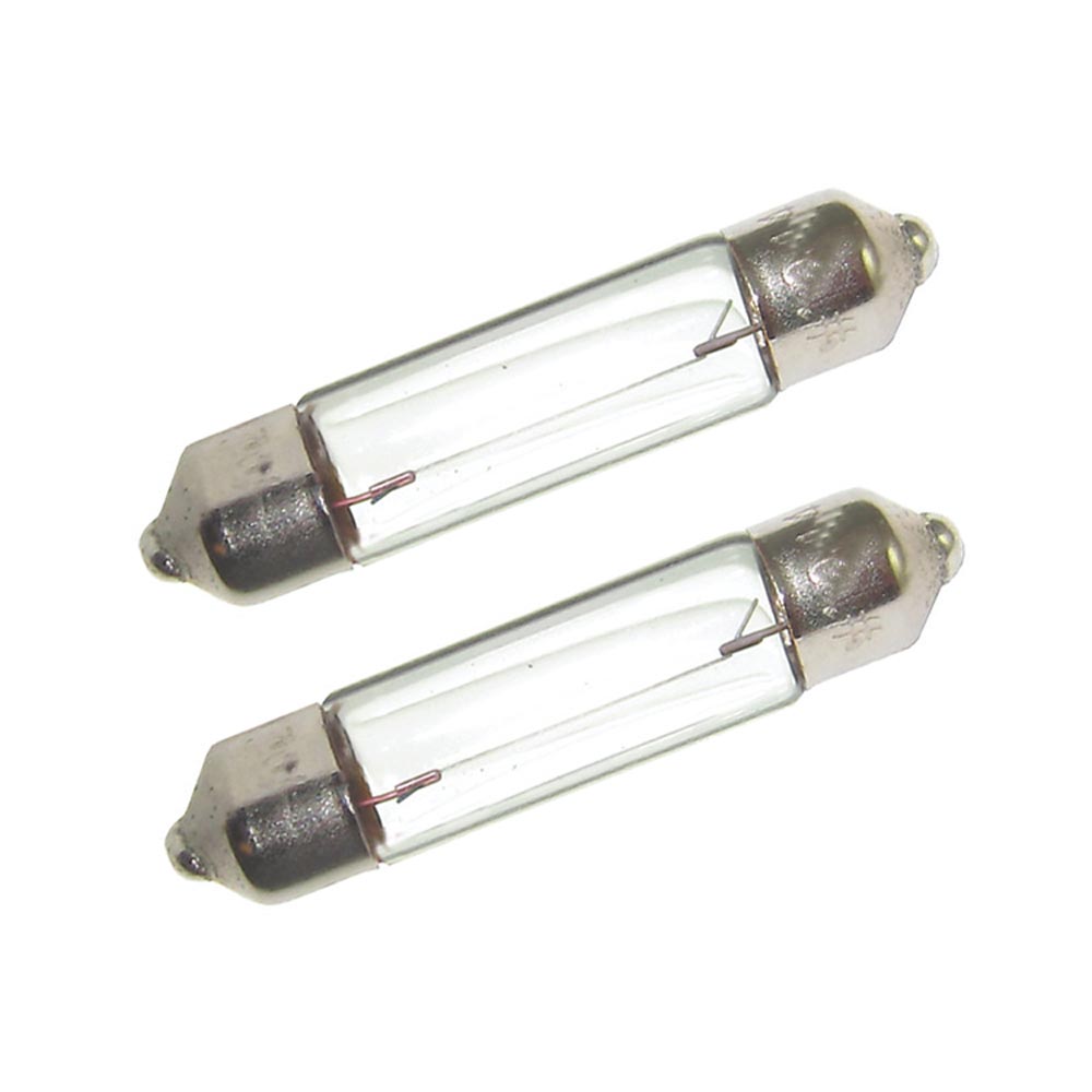 Perko Double Ended Festoon Bulbs - 24V, 10W, .40A - Pair - Deckhand Marine Supply