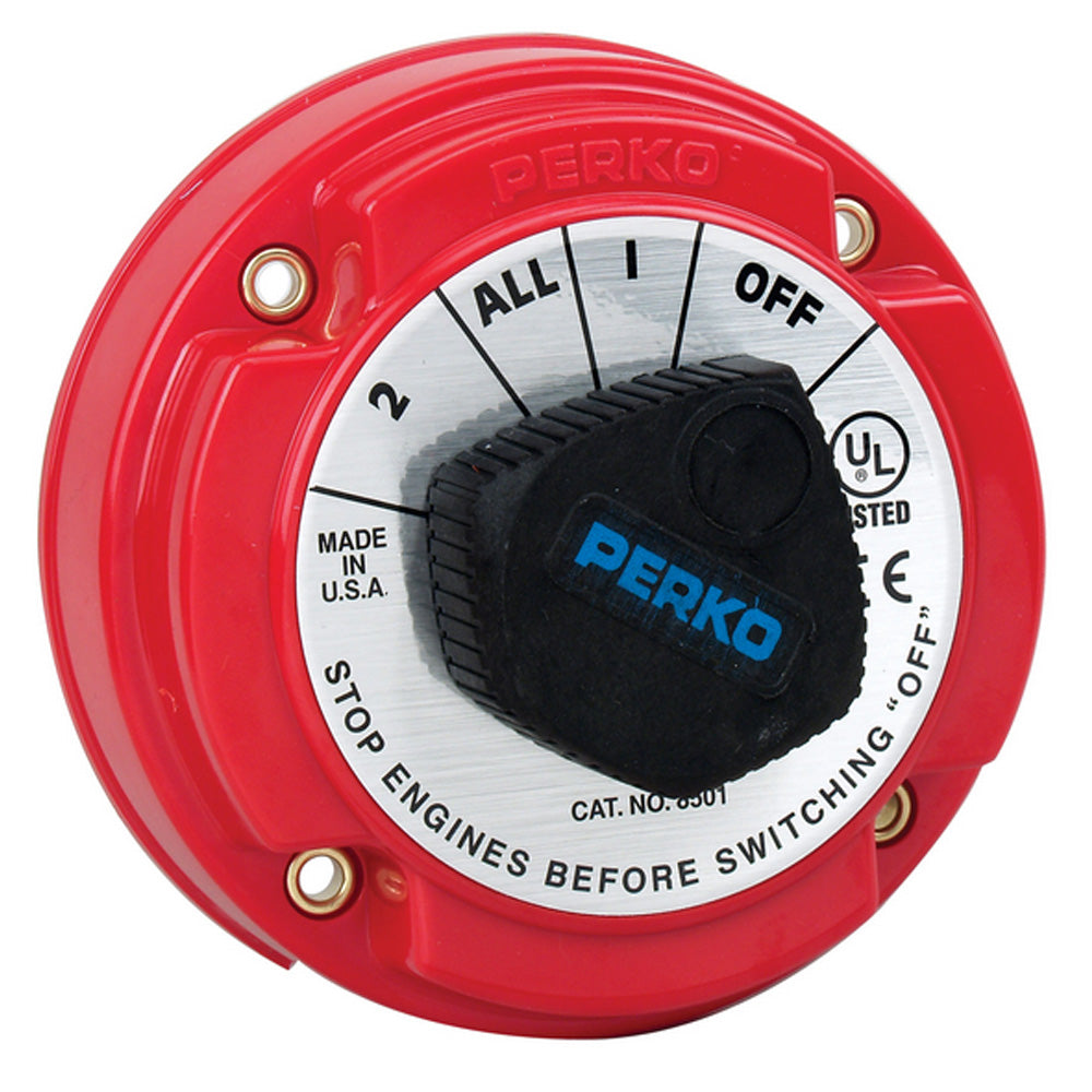 Perko Medium Duty Battery Selector Switch - 250A Continuous - Deckhand Marine Supply