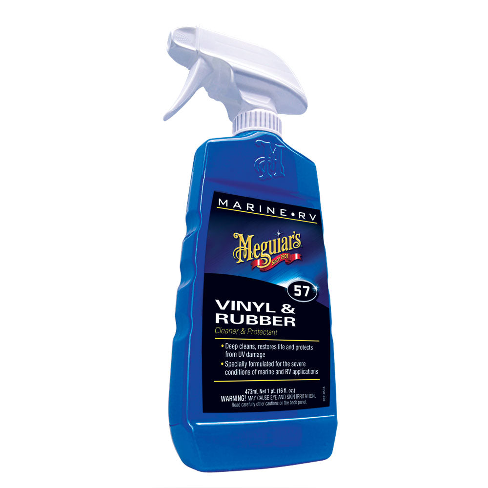 Meguiar's #57 Vinyl and Rubber Clearner/Conditioner - 16oz - Deckhand Marine Supply