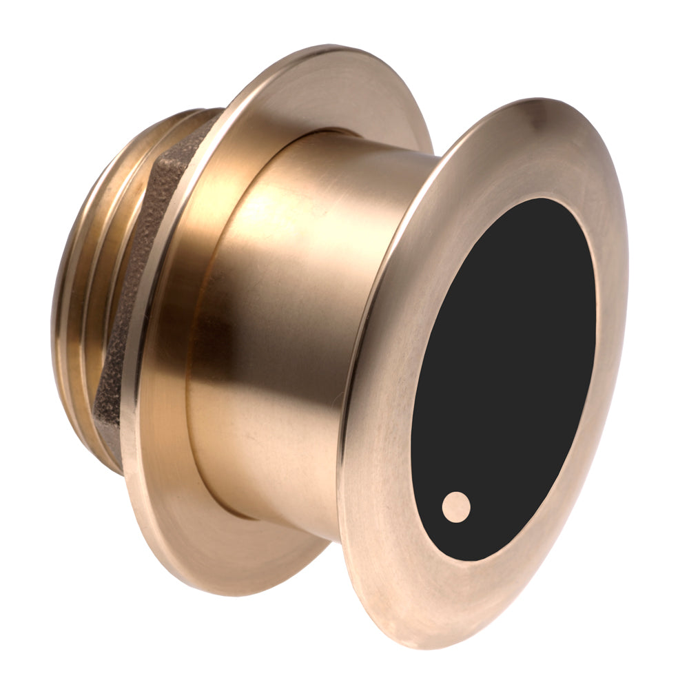 Garmin Bronze Thru-hull Wide Beam Transducer w/Depth & Temp - 20 Degree tilt, 8-pin - Airmar B175HW - Deckhand Marine Supply