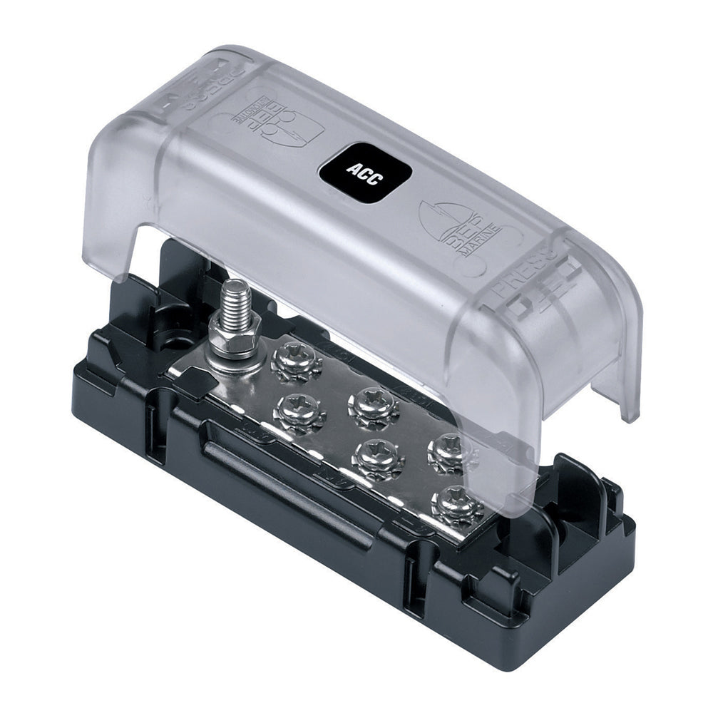 BEP ATC Bus bar - 6 Way - 5mm Input Stud - Deckhand Marine Supply