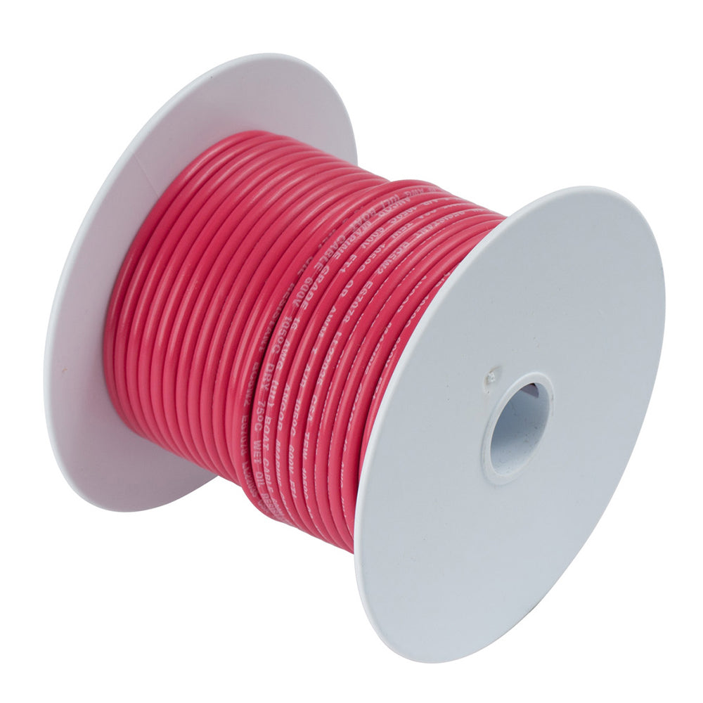 Ancor Red 2/0 AWG Tinned Copper Battery Cable - 25' - Deckhand Marine Supply