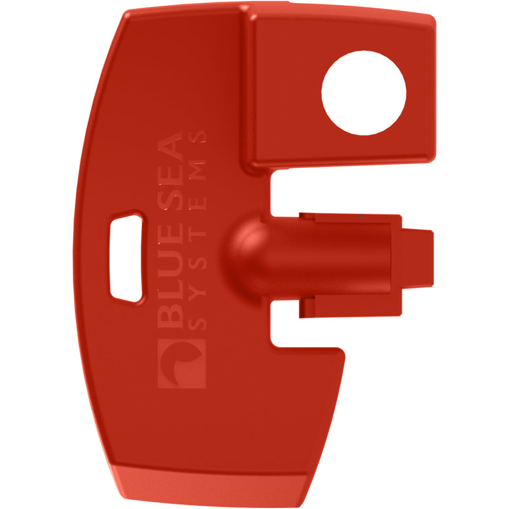 Blue Sea 7903 Battery Switch Key Lock Replacement - Red - Deckhand Marine Supply