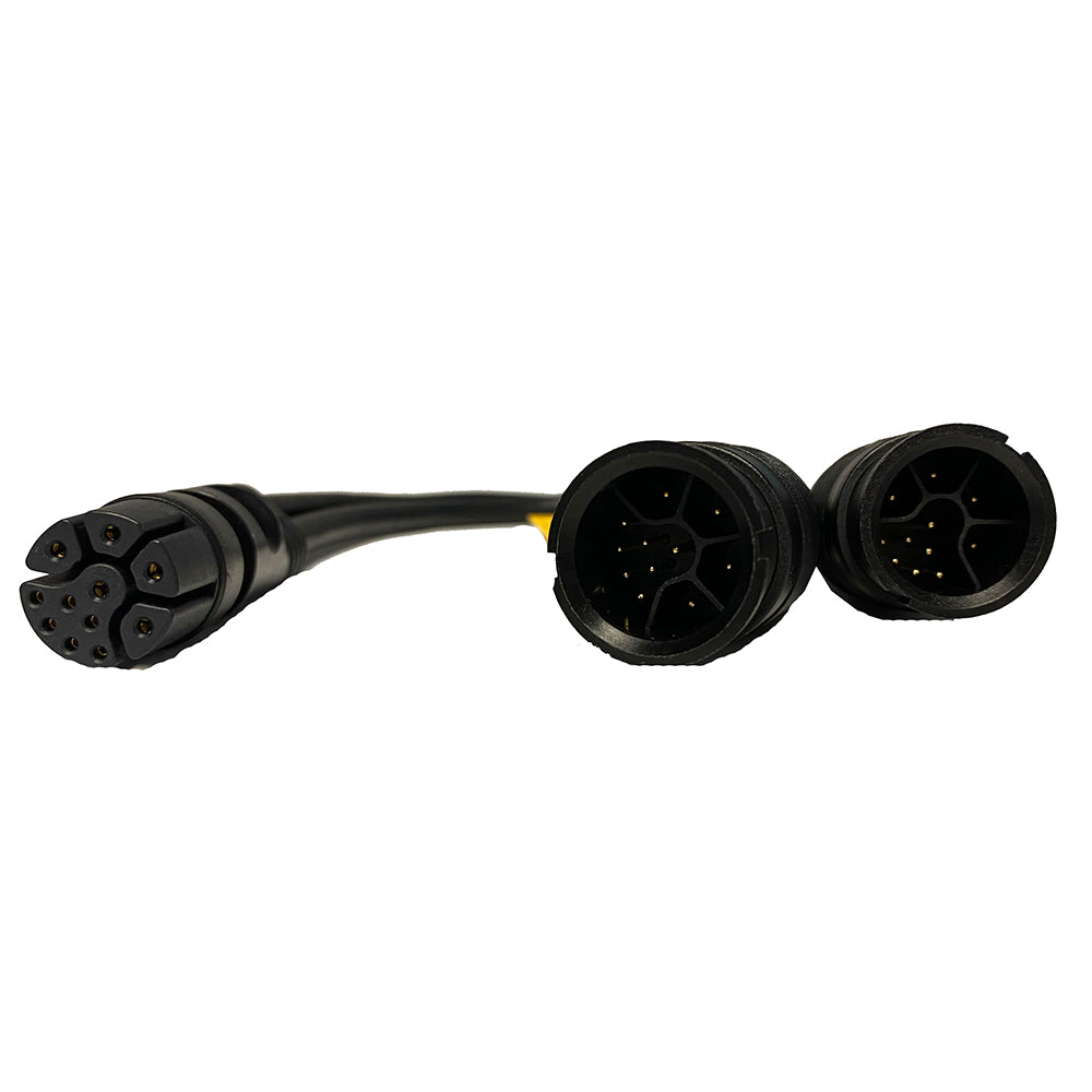 Raymarine Y Cable f/2 CHIRP Transducers f/CP470 CP570 - Deckhand Marine Supply