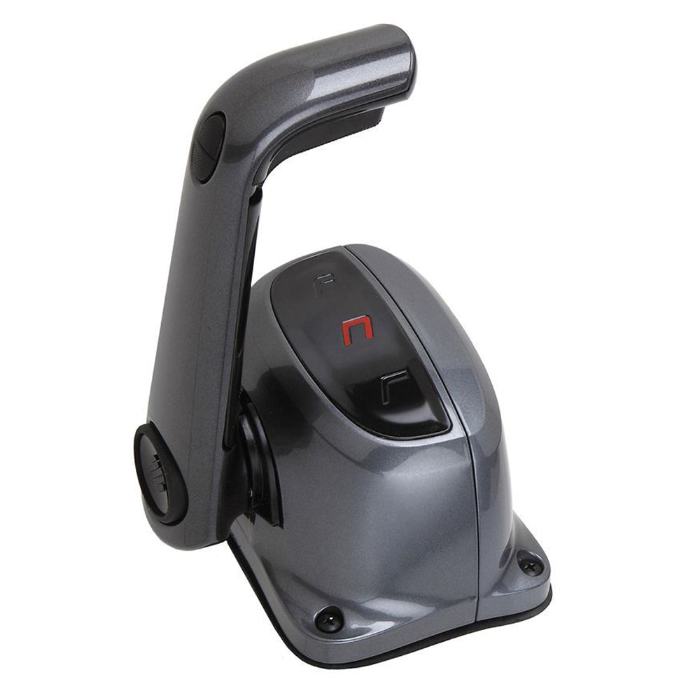 UflexSingle Lever Top Mount Control w/Neutral Lock Trim Switch - Black - Deckhand Marine Supply