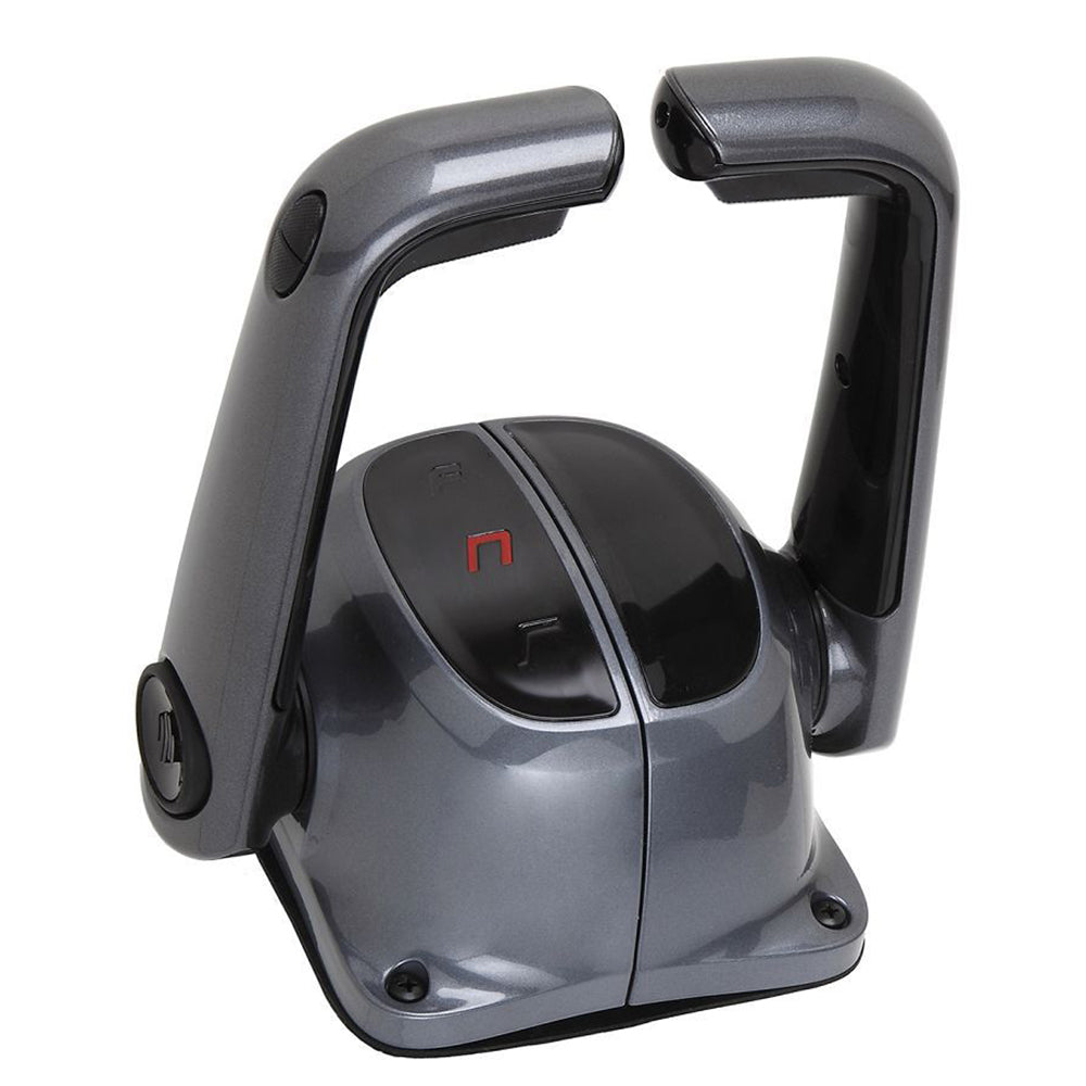 UflexTwin Lever Top Mount Control w/Neutral Lock Trim Switch - Black - Deckhand Marine Supply