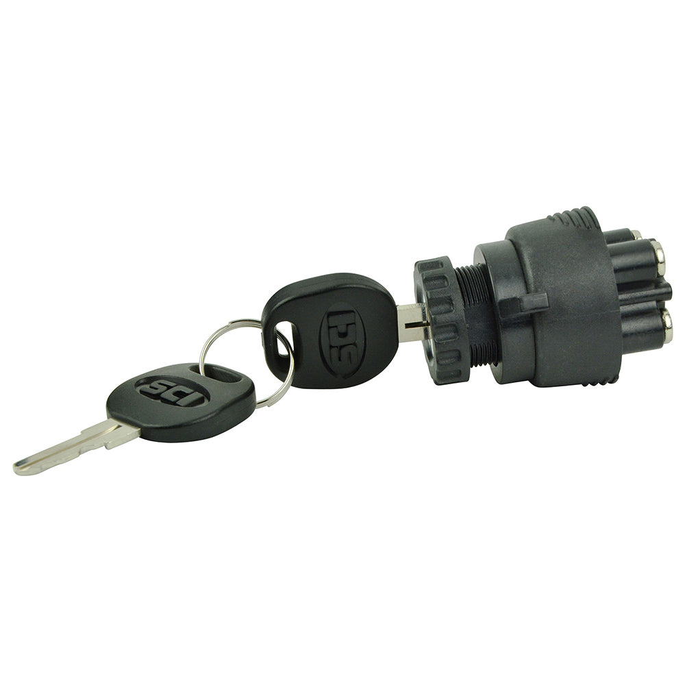 BEP 3-Position Ignition Switch - OFF/Ignition-Accessory/Start - Deckhand Marine Supply