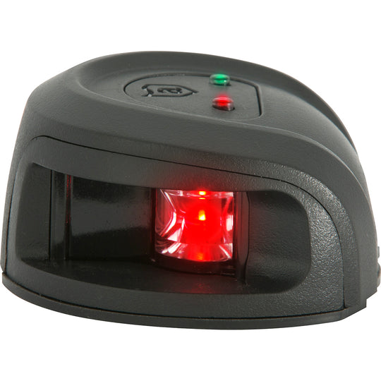 Attwood LightArmor Bow Mount Navigation Light - Composite Black - Bi-Color - 2NM - Deckhand Marine Supply