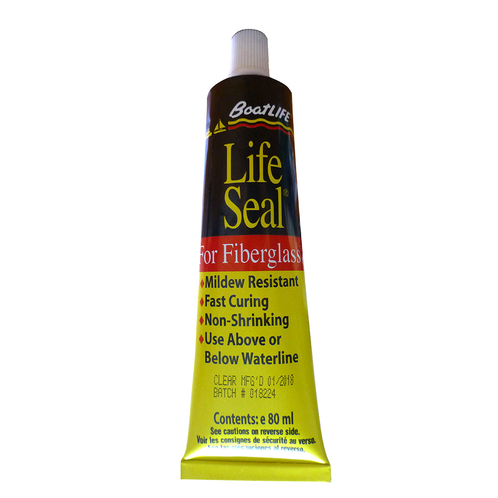 BoatLIFE LifeSeal Sealant Tube 2.8 FL. Oz - Clear - Deckhand Marine Supply