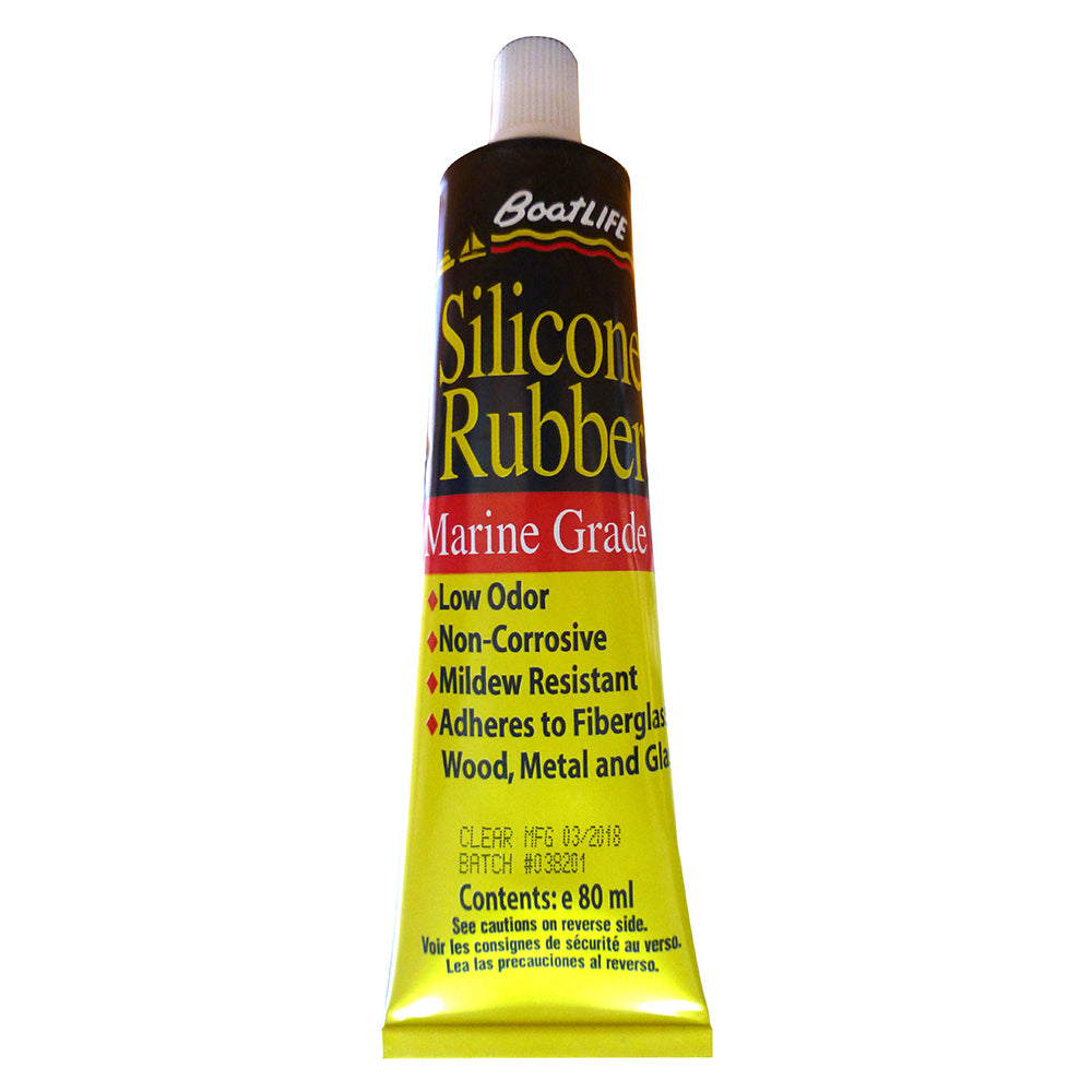 BoatLIFE Silicone Rubber Tube - 2.8 FL. Oz - White - Deckhand Marine Supply