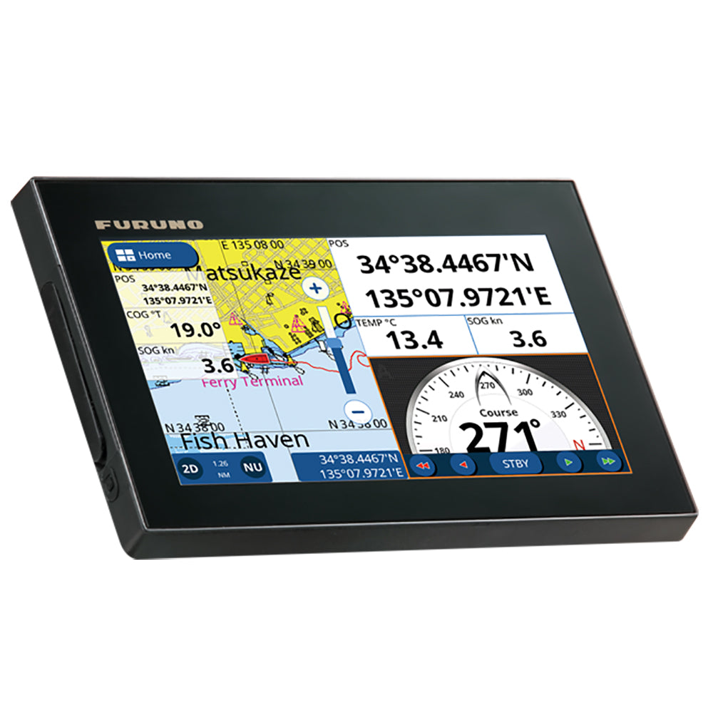 Furuno GP1871F 7" GPS/Chartplotter/Fishfinder 50/200, 600W, 1kW, Single Channel CHIRP - Deckhand Marine Supply