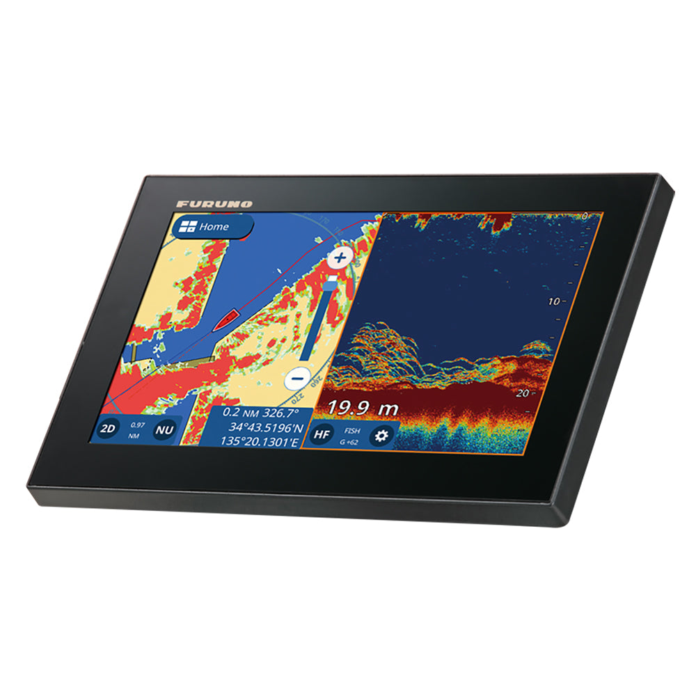 Furuno GP1971F 9" GPS/Chartplotter/Fishfinder 50/200, 600W, 1kW, Single Channel CHIRP - Deckhand Marine Supply