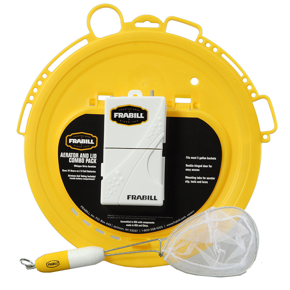 Frabill Aeration Lid Combo Pack - Deckhand Marine Supply