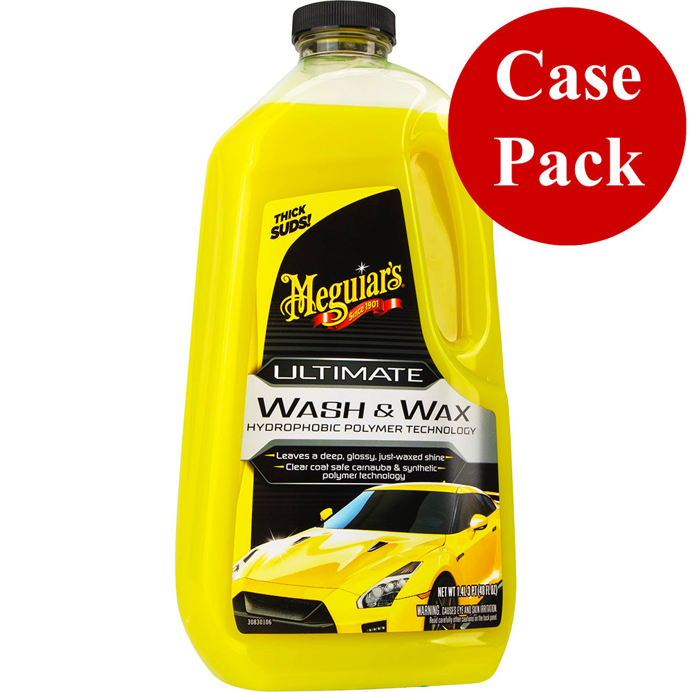 Meguiars Ultimate Wash Wax - 1.4 Liters *Case of 6* - Deckhand Marine Supply