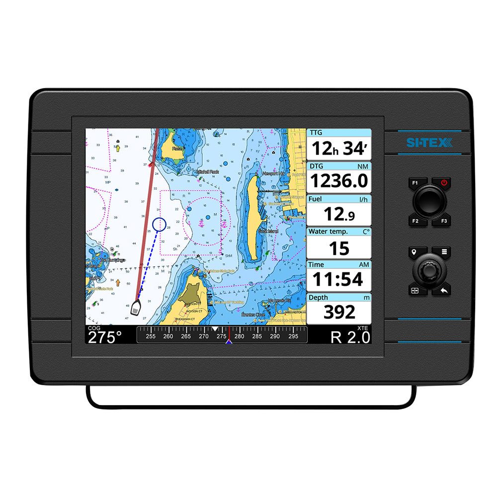 SI-TEX NavPro 1200F w/Wifi Built-In CHIRP - Includes Internal GPS Receiver/Antenna - Deckhand Marine Supply