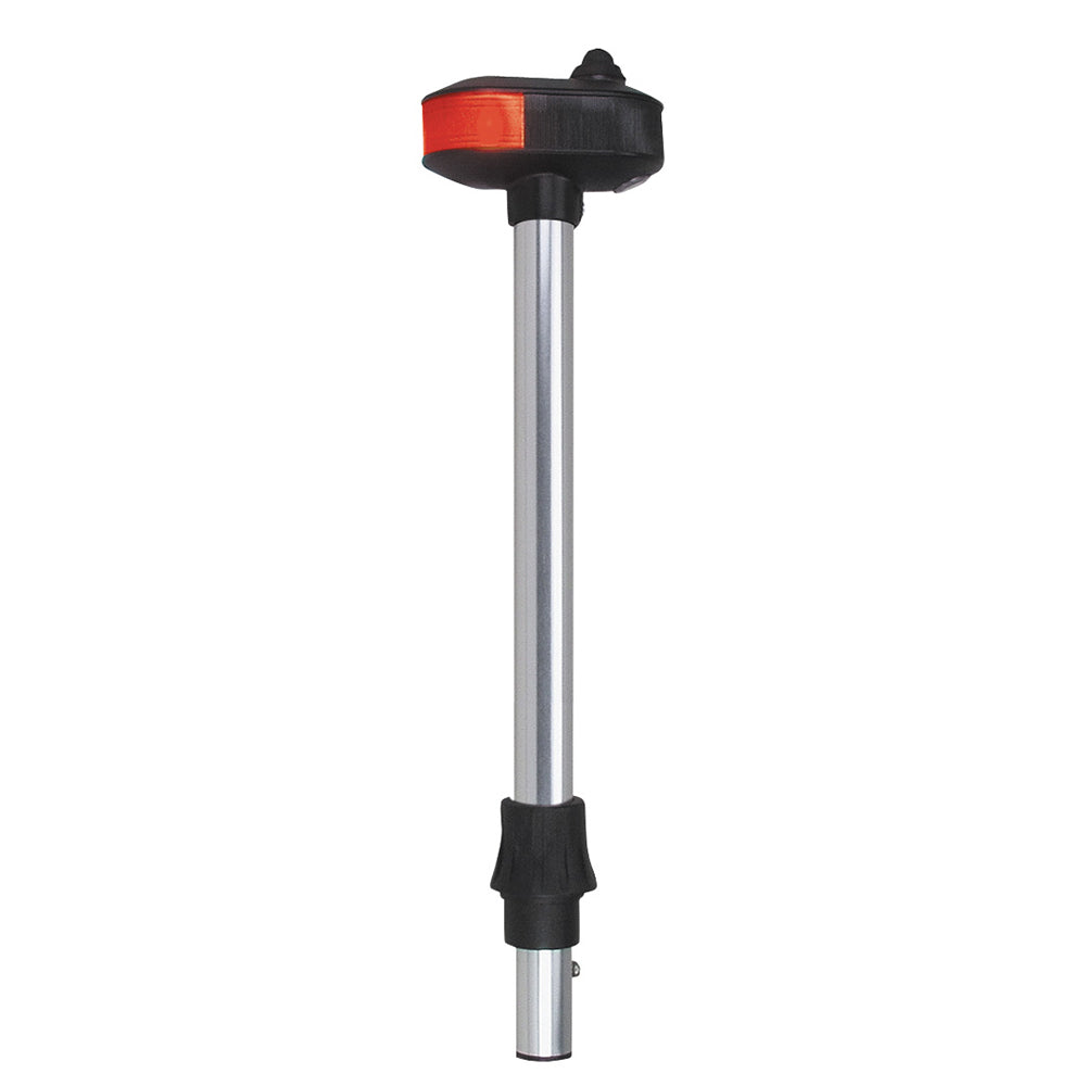 Perko Removable Bi-Color Pole Utility Light 12" - Black - Deckhand Marine Supply
