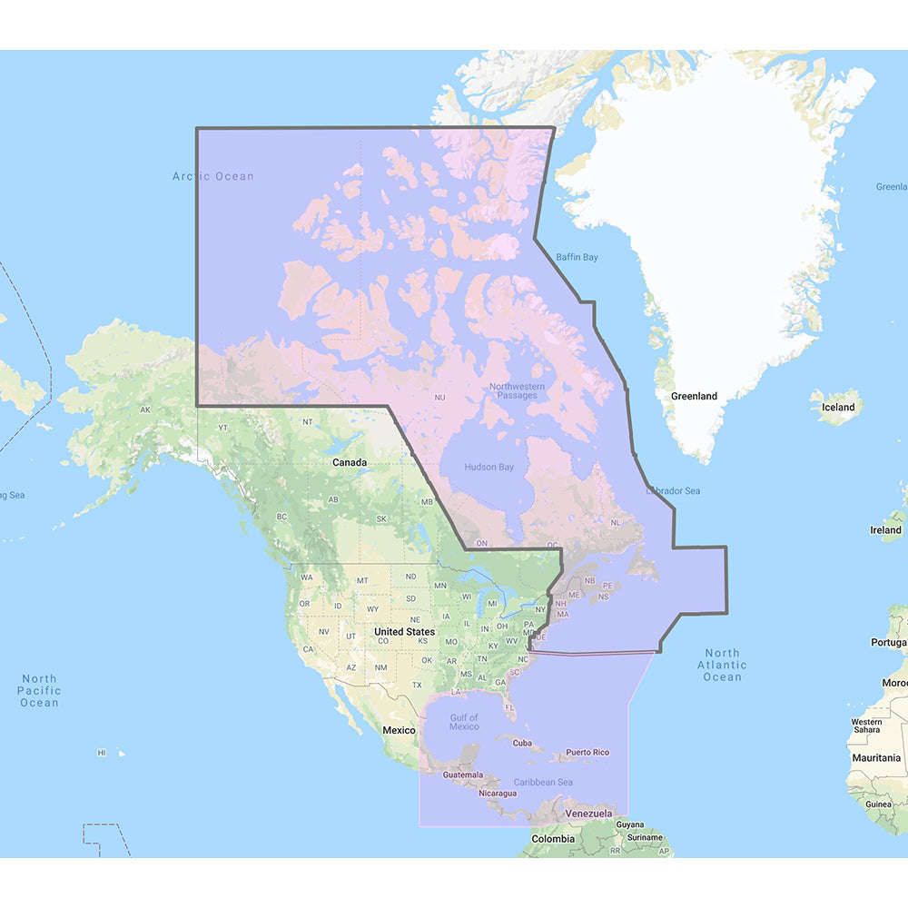 Furuno US Canada Atlantic Coast, Gulf of Mexico, Caribbean Bahamas and central America Vector Charts - Unlock Code - Deckhand Marine Supply